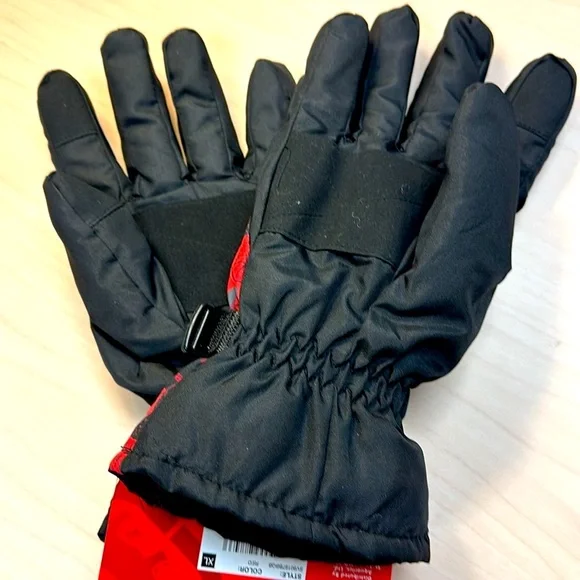 Ecko Winter Skiing/Snowboarding Red Alpaca Lined Gloves XL NWT - Picture 2 of 5